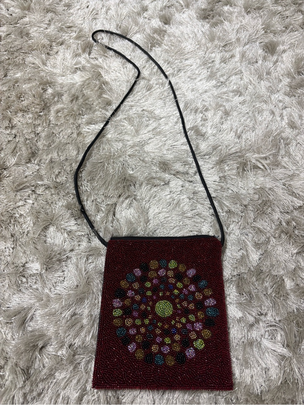 Millicent Fine Bags Beaded Crossbody Bag